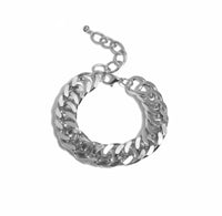 Dani Cuban Link Bracelet (Silver)