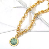 Emme Vintage Turquoise Necklace