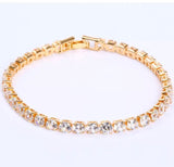 Joey Tennis Bracelet (Gold)