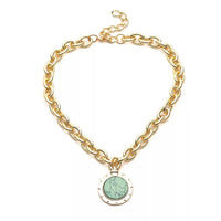 Emme Vintage Turquoise Necklace