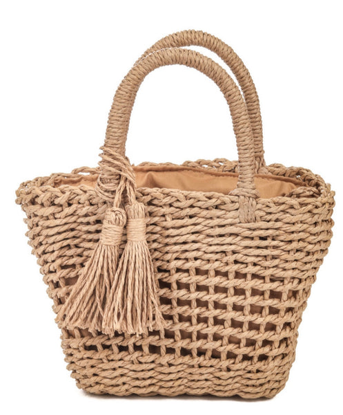 Samantha Straw Bag