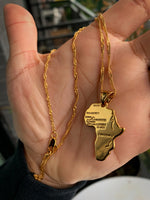 Unisex King Tut Gold Chain